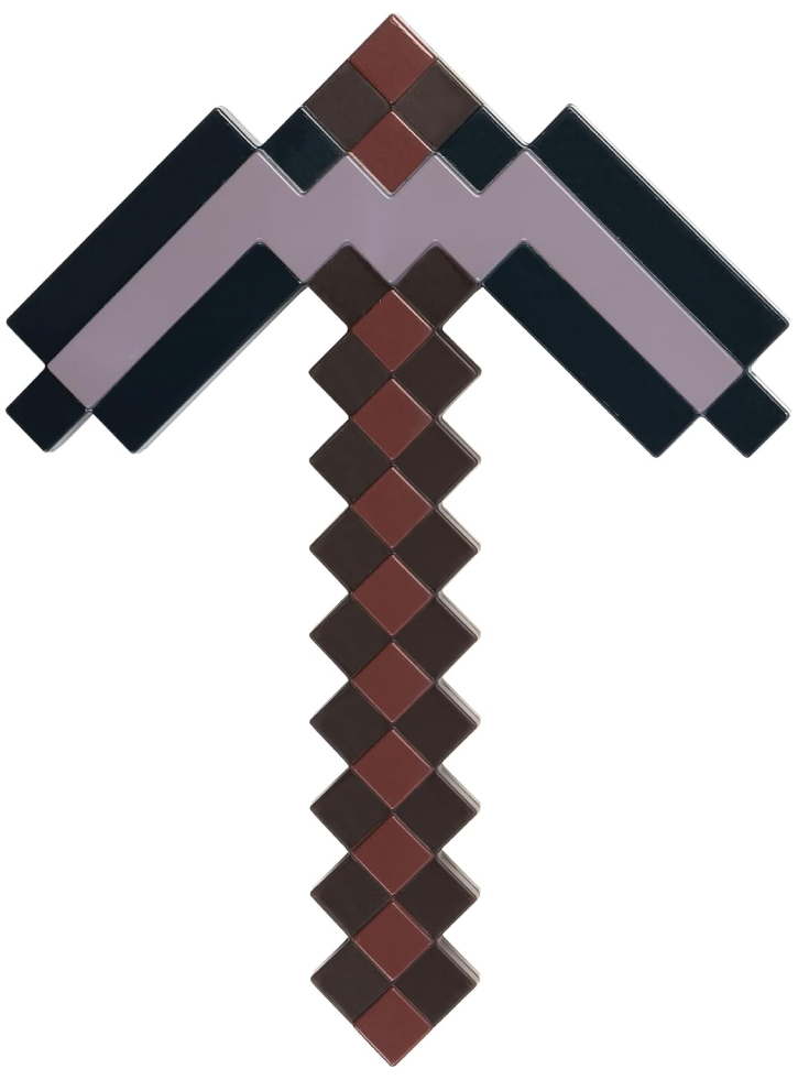 Disguise Minecraft Pickaxe Netherite (155319-15L)