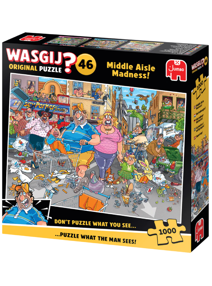 Wasgij Original 46 Middle Aisle Madness 1000 pieces (1110100505)