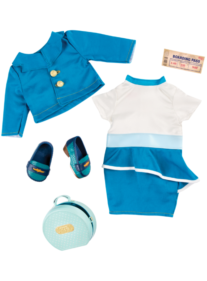 Our Generation Deluxe Doll Clothes Cabin Crew (760049)