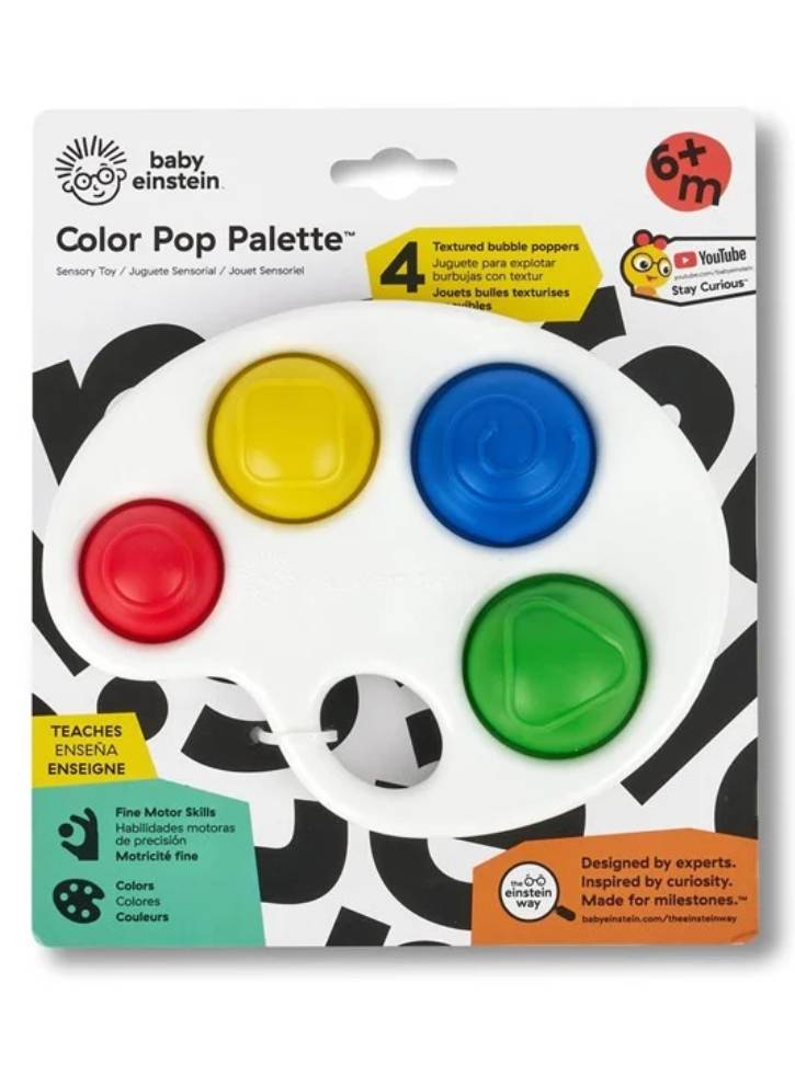 Baby Einstein Color Pop Palettetm Sensory Toy (BE-16822)