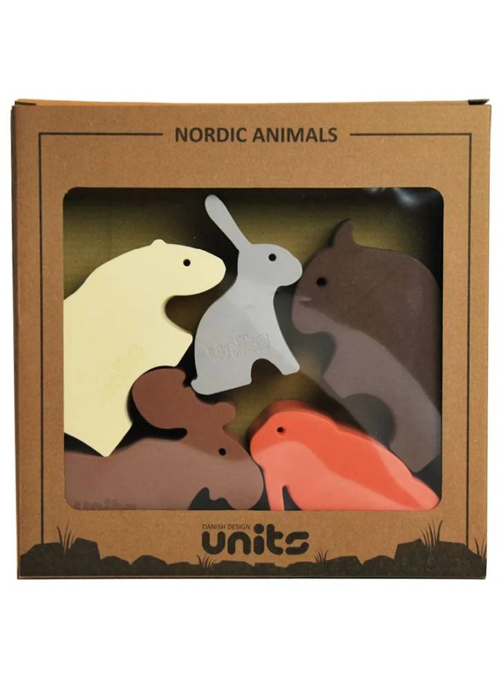 UNITS 5 Small Nordic Animals In A Box (224)