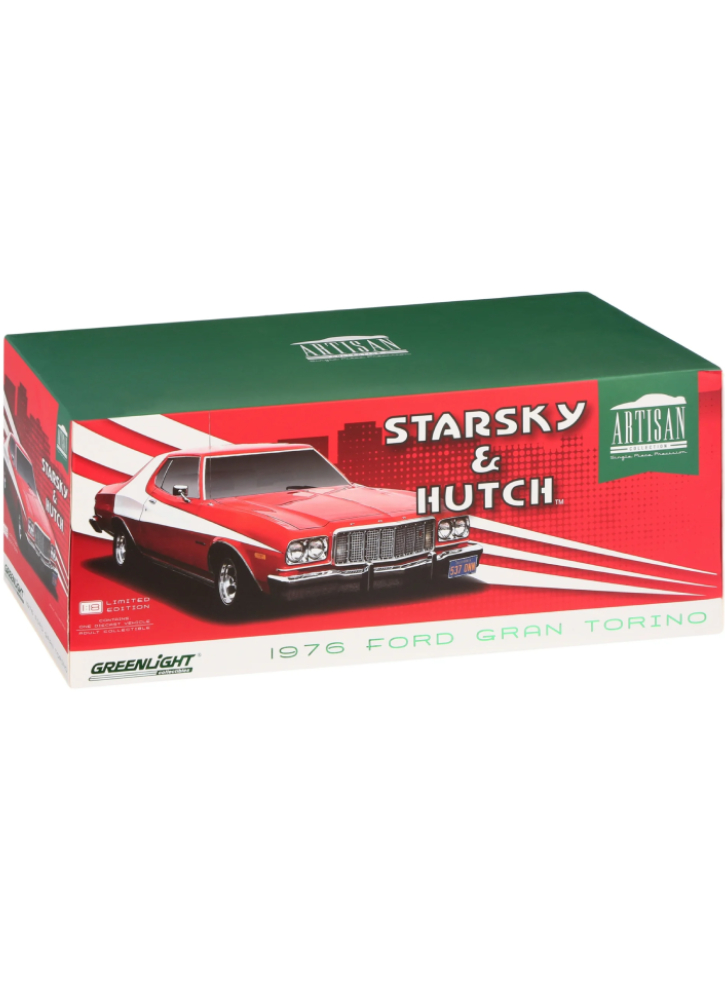 Greenlight Collectibles 1/18 Starsky and Hutch 1976 Ford Gran Torino