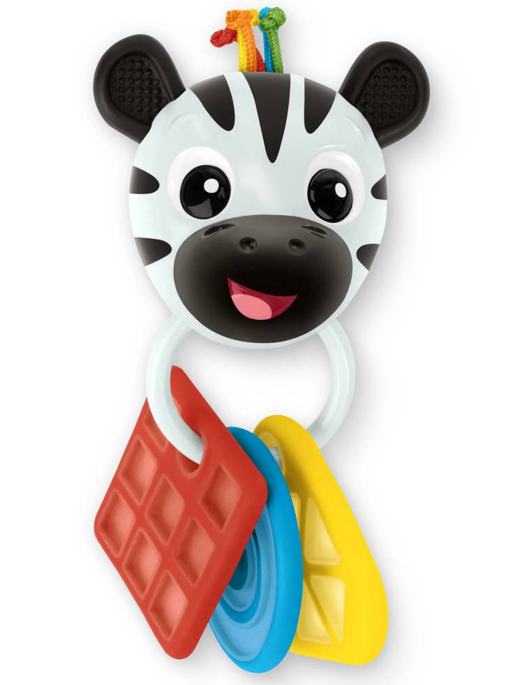 Baby Einstein Shake-a-Shape Zen Teether Toy (BE-16885)