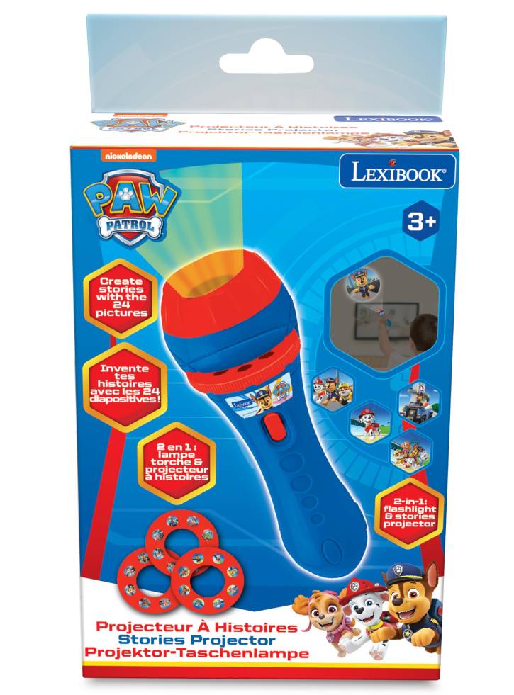 Lexibook Paw Patrol Stories Projector and Torch Light (LTC050PA)