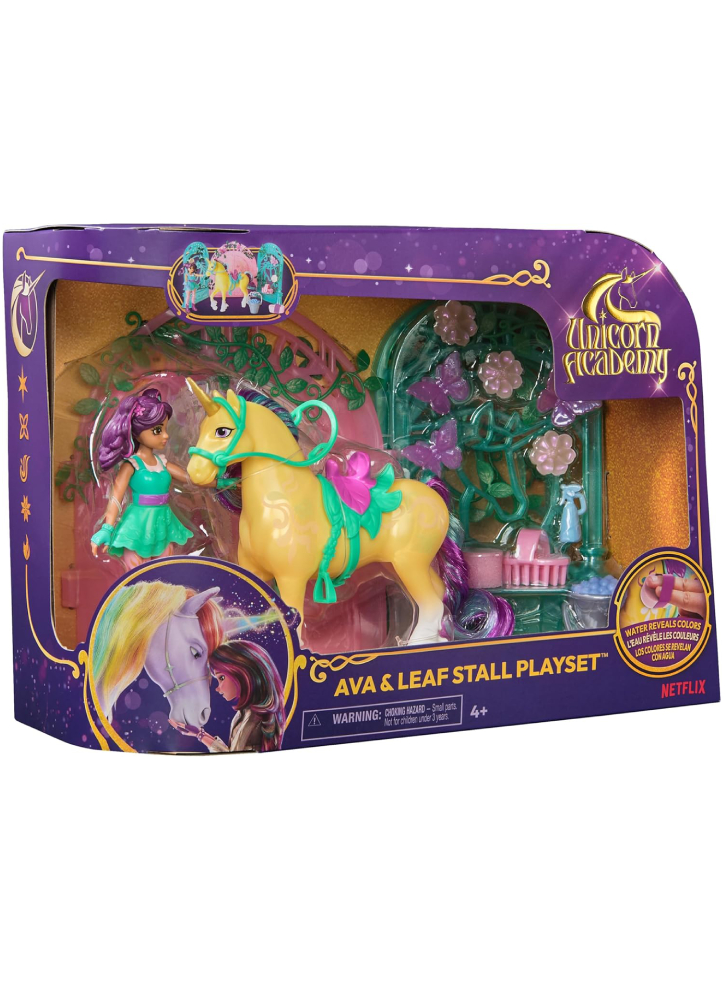 Unicorn Academy Ava & Leaf Stall Playset (6072051)