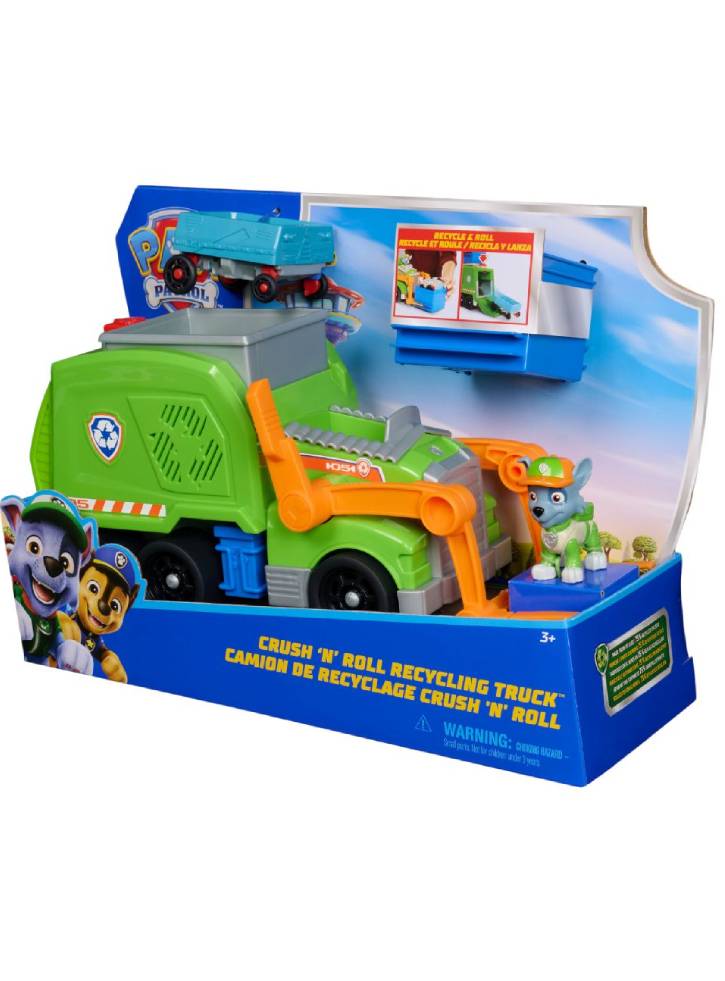 Paw Patrol Rocky Crush N' Roll Recycling Truck (6071248)