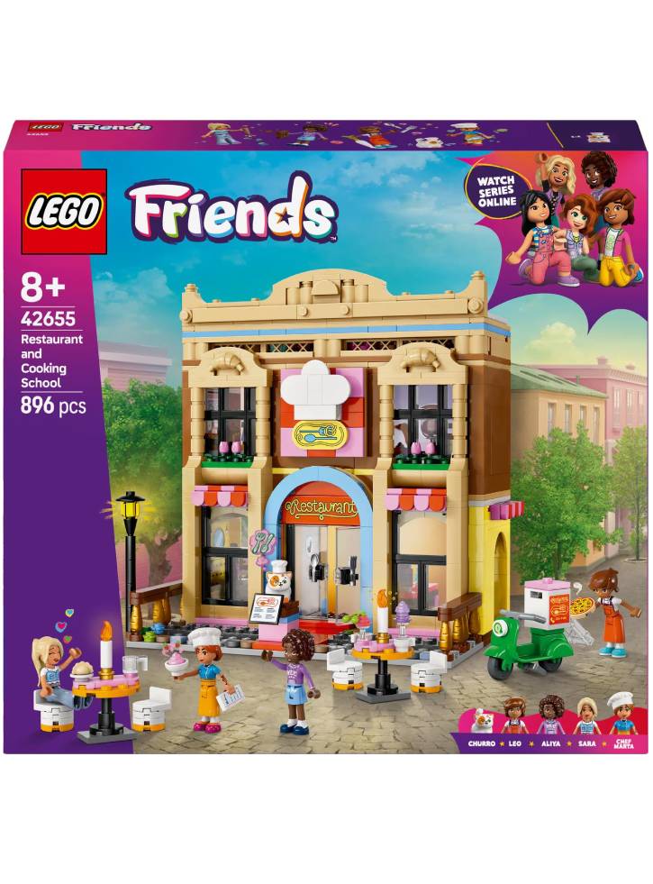 LEGO Friends Restaurant and Cooking School (42655)