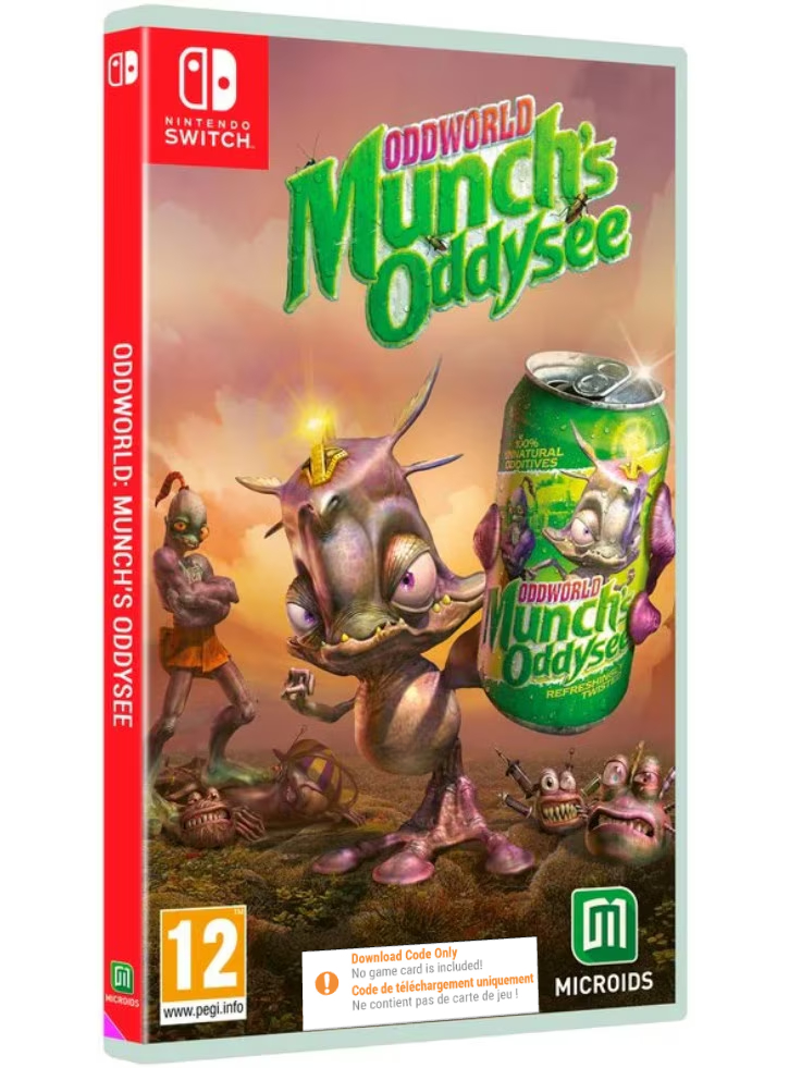 Oddworld Munch's Oddysee (Code in Box) - Nintendo Switch