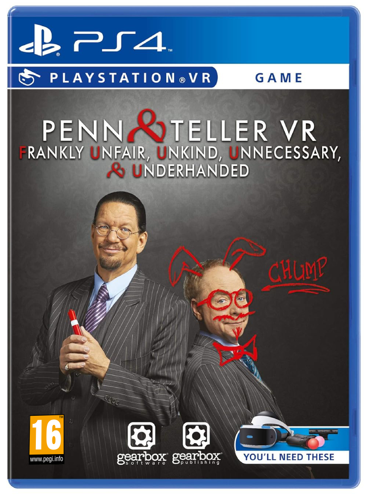 Penn & Teller VR Frankly Unfair - Playstation 4