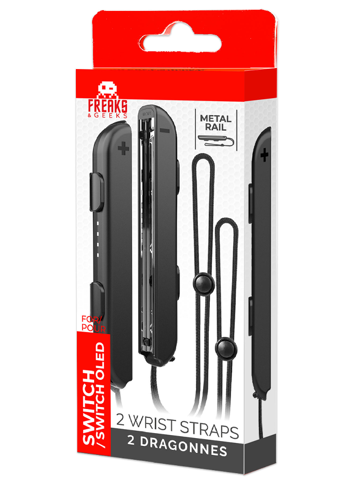 Joy-Con Hand Wrist Strap Black - Nintendo Switch