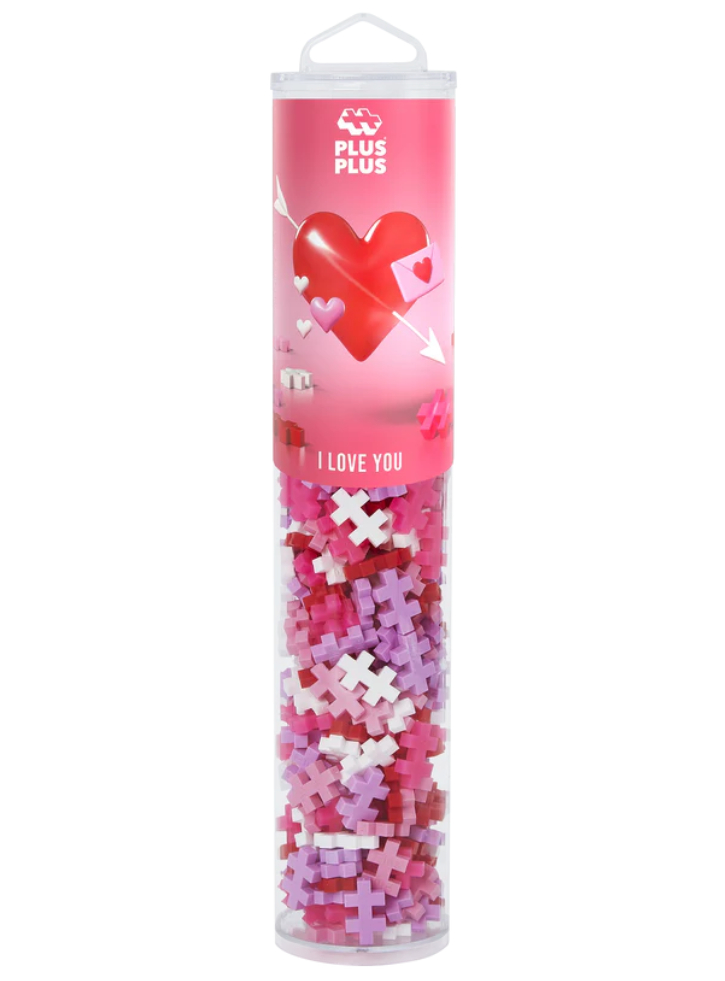Plus Plus I Love You Mix Tube 240pcs (4330)
