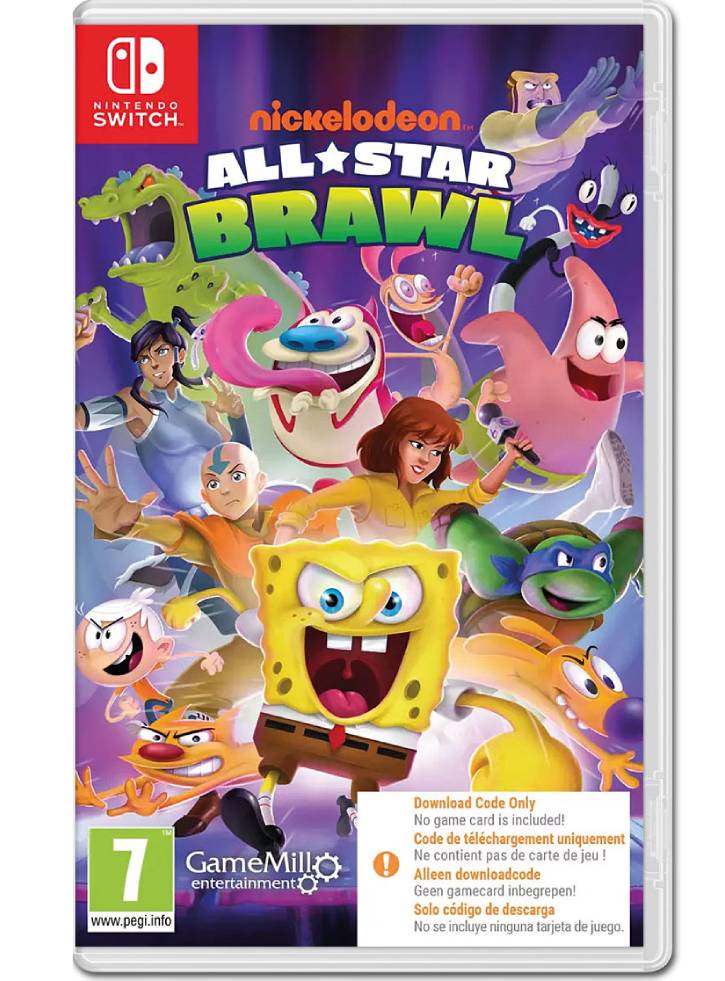 Nickelodeon All Star Brawl (Code in a Box) - Nintendo Switch