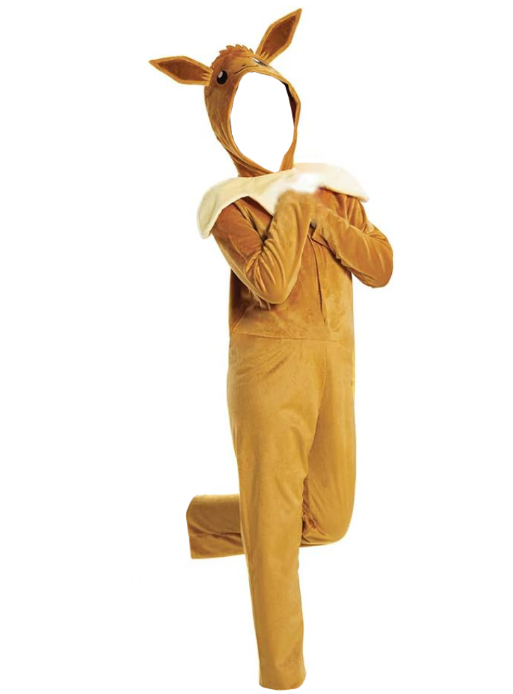 Disguise Pokemon Hooded Jumpsuit Classic Eevee (128 cm)