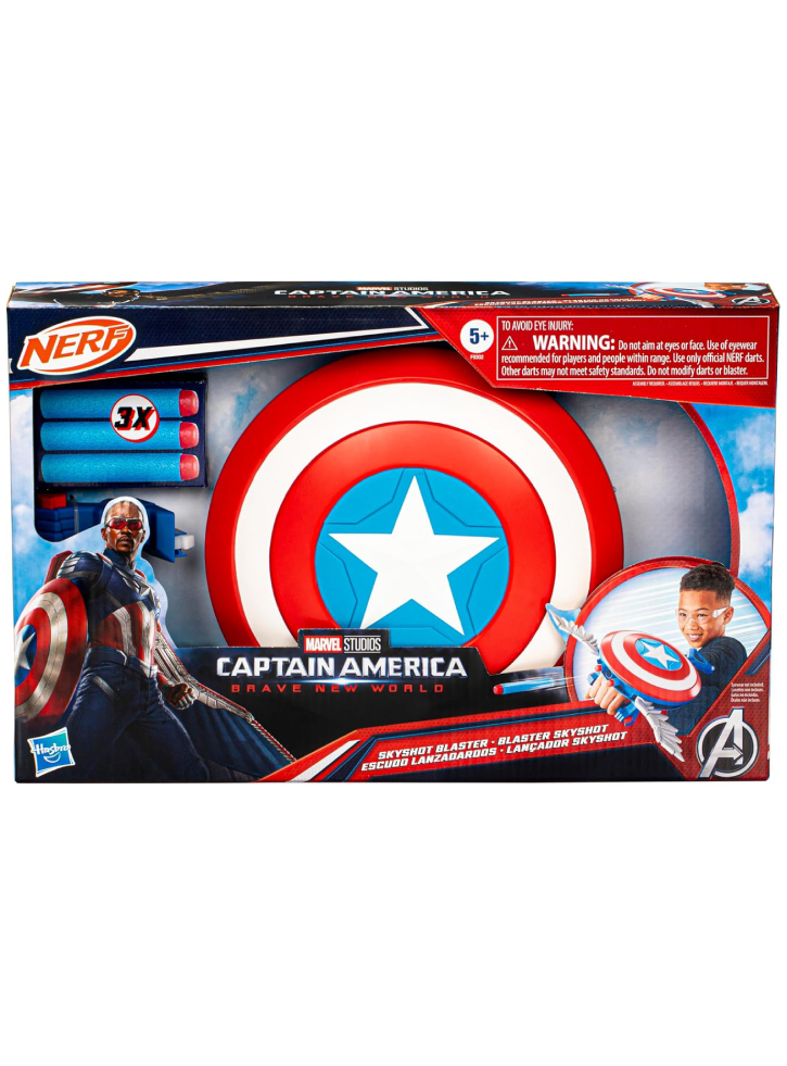 Captain America Brave New World Skyshot Blaster Role Play (F9302)