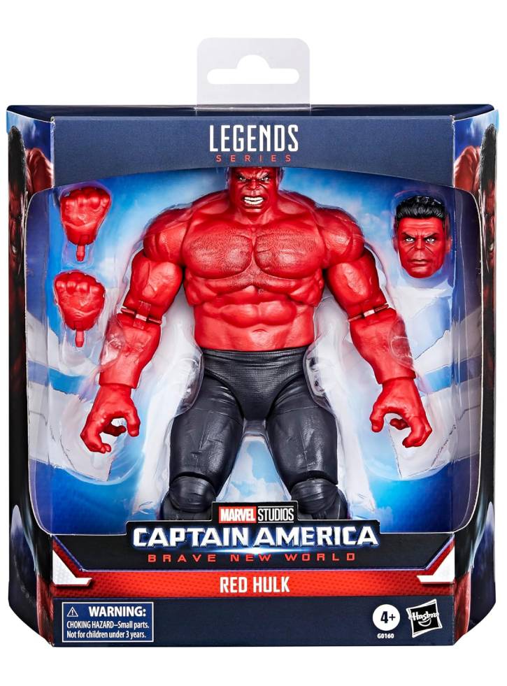 Captain America Brave New World Red Hulk BNW Deluxe 15cm (G0160)