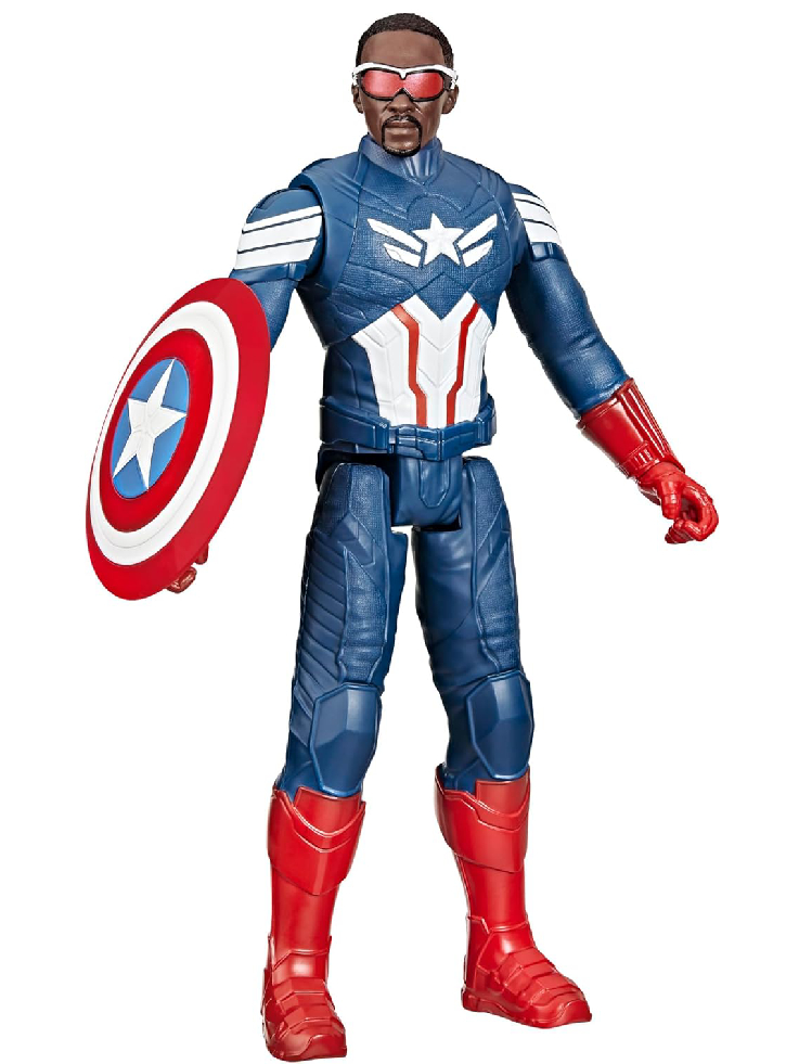 Captain America Brave New World Titan Heroes Sam Wilson Action 30cm (F9276)