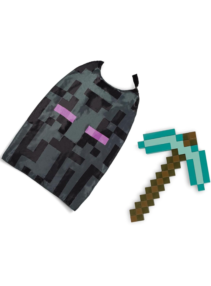 Disguise Minecraft Role Play Pickaxe & Cape Set (156249-15L)