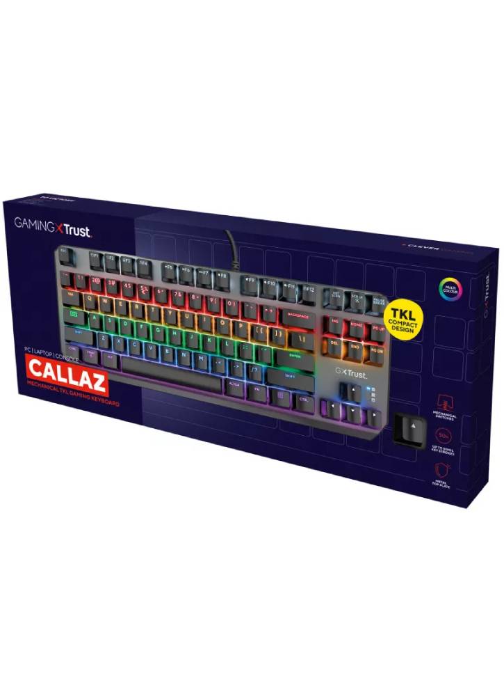 TRUST GXT834 CALLAZ TKL KEYBOARD (Nordic) - PC