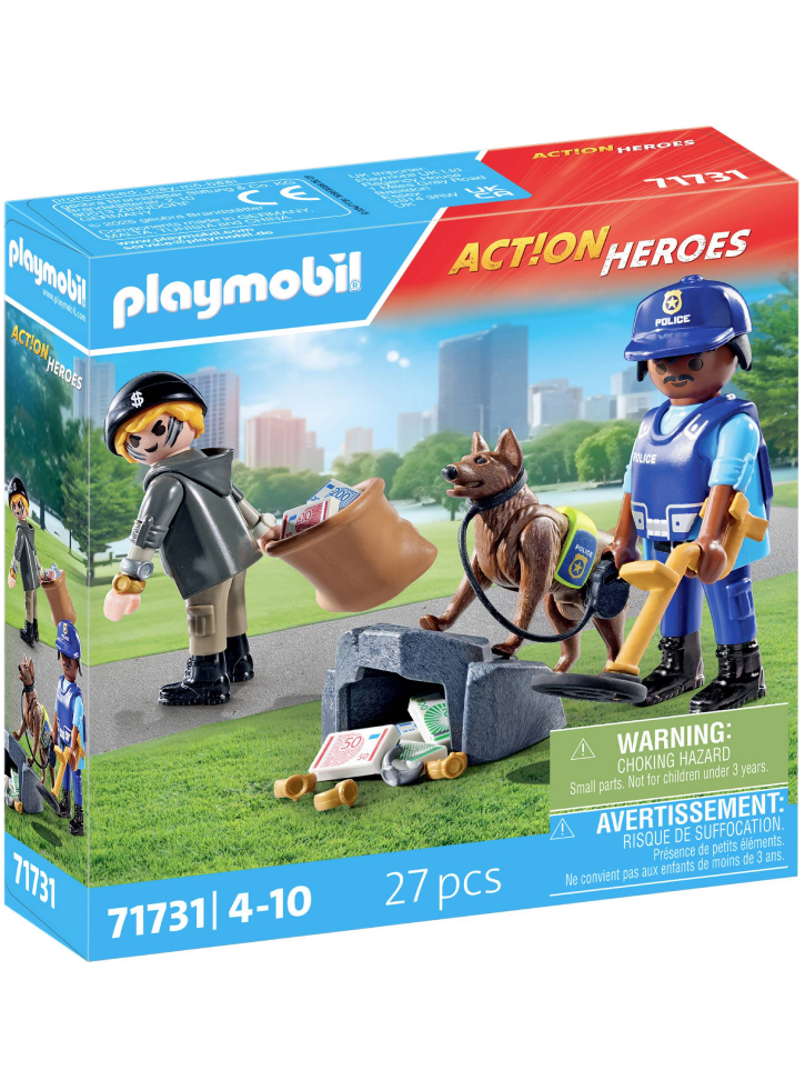 Playmobil Police Search with dog (71731)