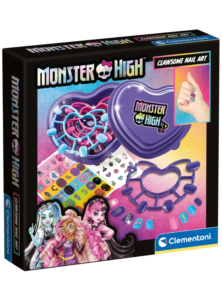 Clementoni Monster High Clawsome Nail Art (I-18799)