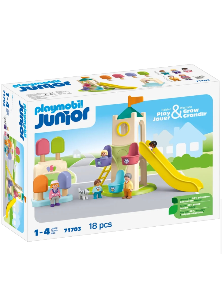 Playmobil JUNIOR Adventure Tower with Ice Cream Booth (71703)