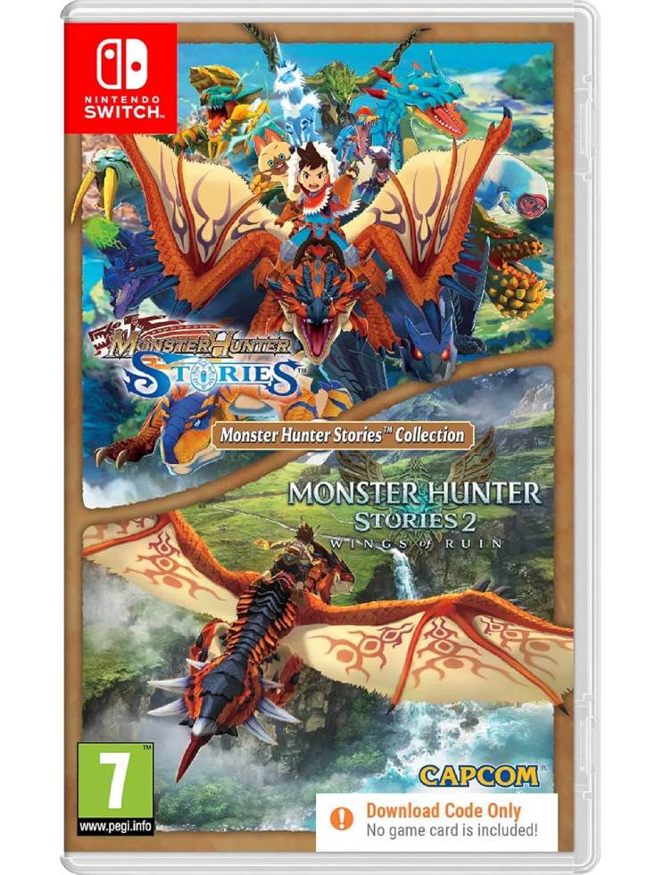 Monster Hunter Stories Collection (Code in a Box) - Nintendo Switch