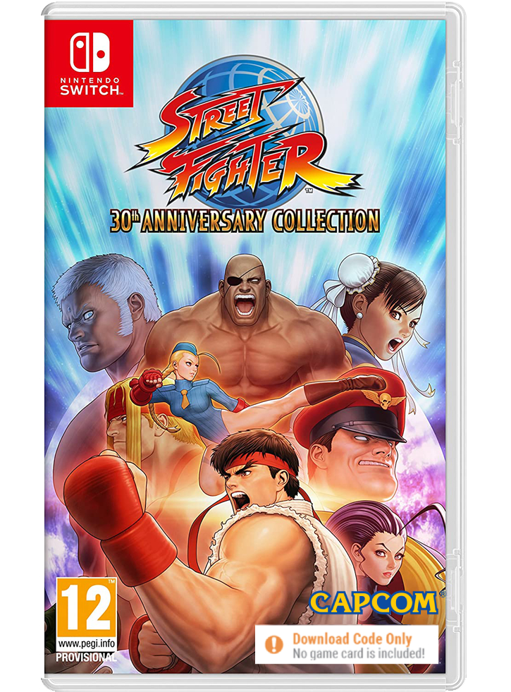 Street Fighter Anniversary Collection (Code in a Box) - Nintendo Switch