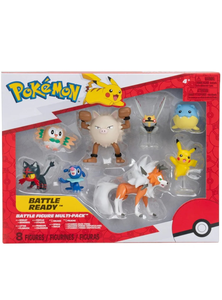 Pokemon Battle Figure 8 Pc (PKW3616)
