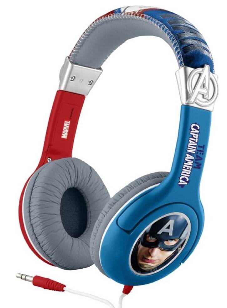 eKids Captain America Stereo Headphones