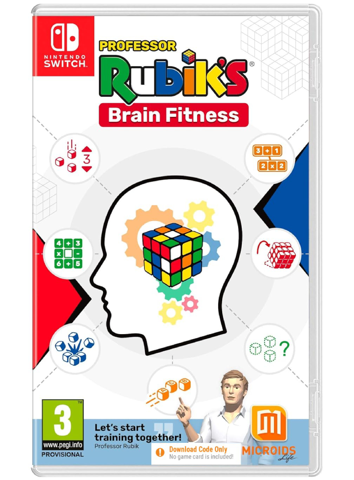 Professor Rubik's Brain Fitness (Code in Box) - NINTENDO SWITCH