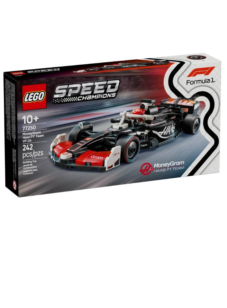 LEGO Speed Champions Moneygram Haas F1 Team Vf-24 Race Car (77250)