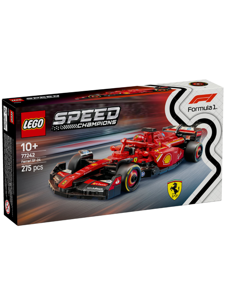 LEGO Speed Champions Ferrari Sf-24 F1 Race Car (77242)