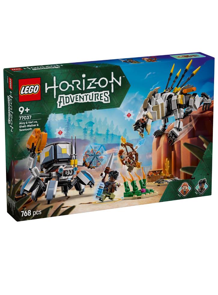 LEGO Horizon Aloy & Varl vs. Shell-Walker & Sawtooth (77037)