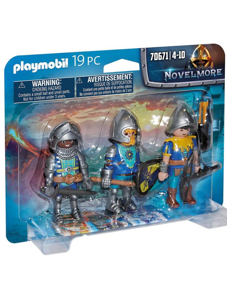Playmobil Novelmore Set of 3 Novelmore knights (70671)