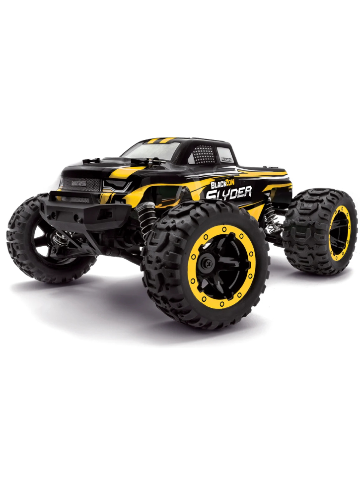 BLACKZON Slyder MT 1/16 4WD Electric Monster Truck Yellow (540116)