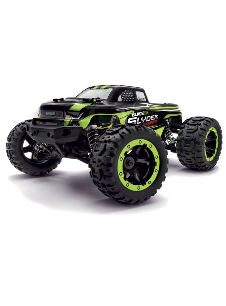 BLACKZON Slyder MT Turbo 1/16 4WD 2S Brushless Green (540208)