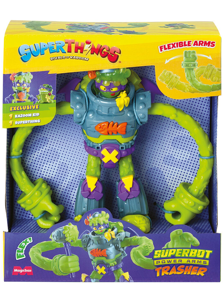 AS Superthings Rivals of Kaboom Superbot Power Arms Trasher (1013-62121)