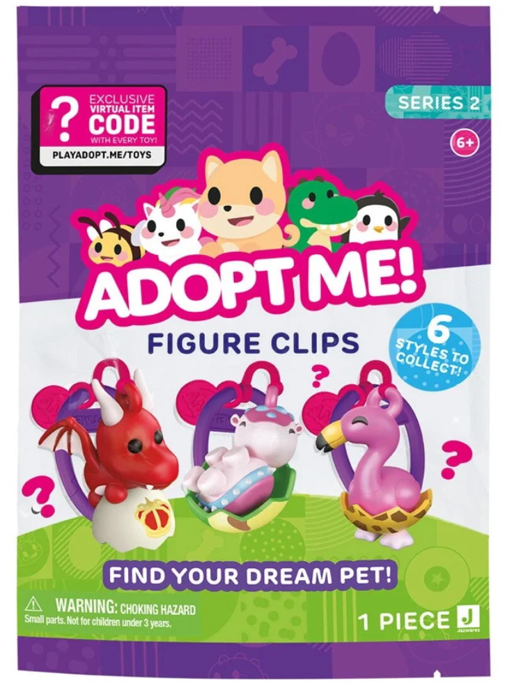 Adopt Me Clip On Figure 7,5 CM Random (243-0367)