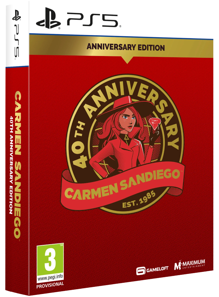 Carmen Sandiego 40th Anniversary Edition - Playstation 5