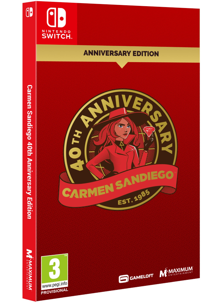 Carmen Sandiego 40th Anniversary Edition - Nintendo Switch