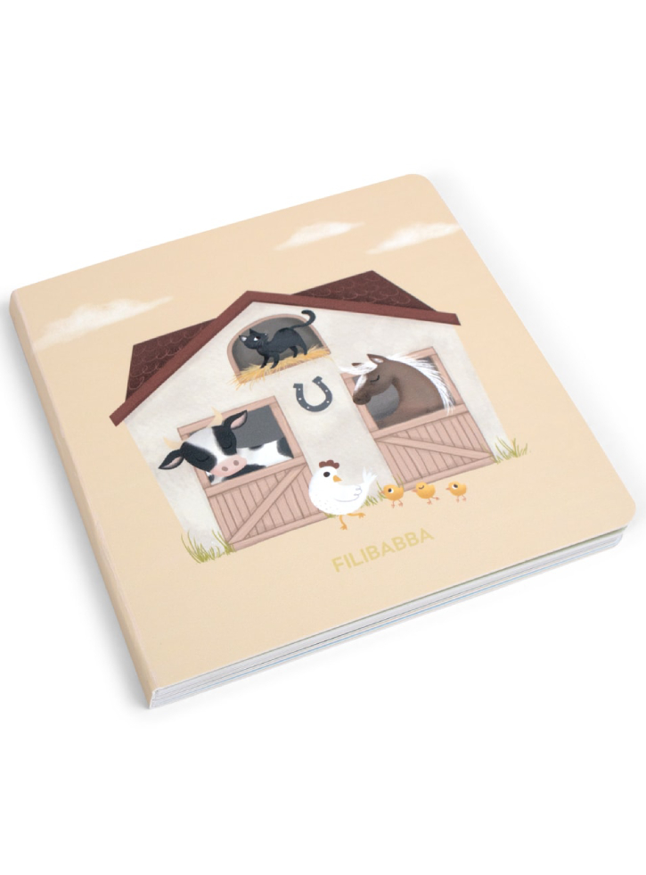 Filibabba Baby Book Magic Farm(FI-02765)