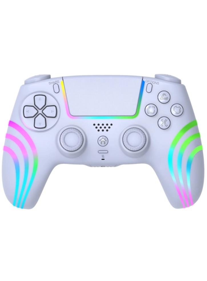 Deep Explorer Wireless Controller White - PS4 /PC