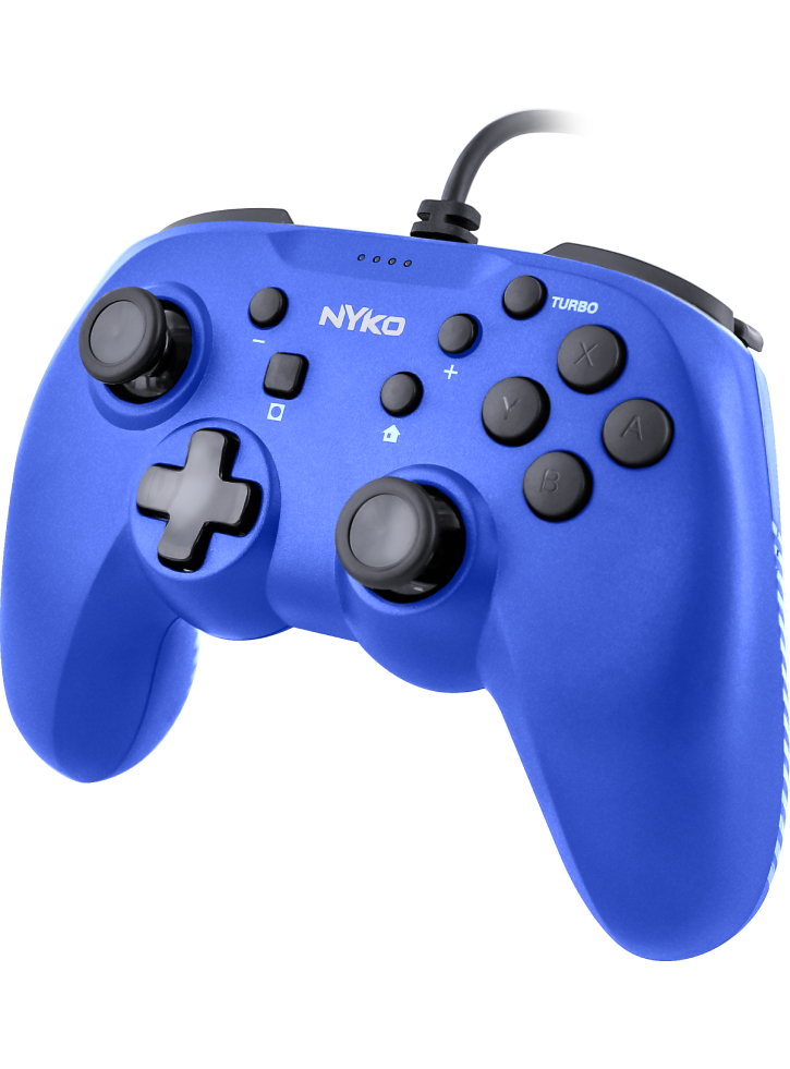 Nyko Prime Wired Controller Blue - Nintendo Switch