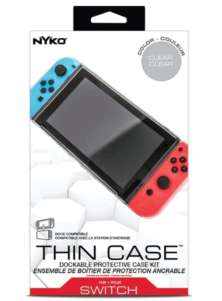 Nyko Thin Case (Clear) - NINTENDO SWITCH