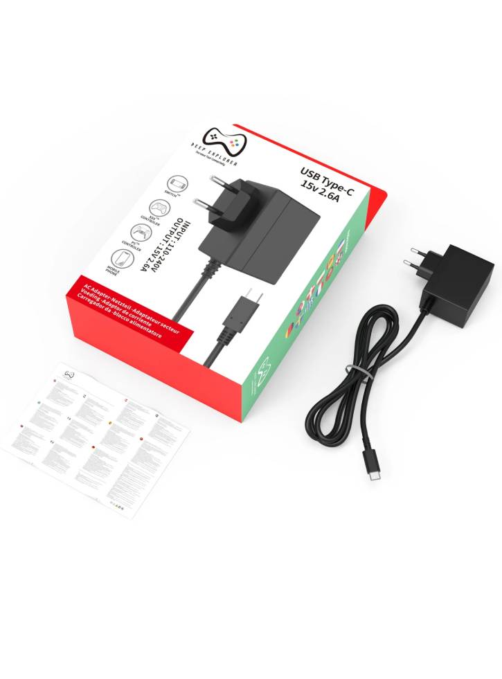 Ac Power Usb Charger - Nintendo Switch