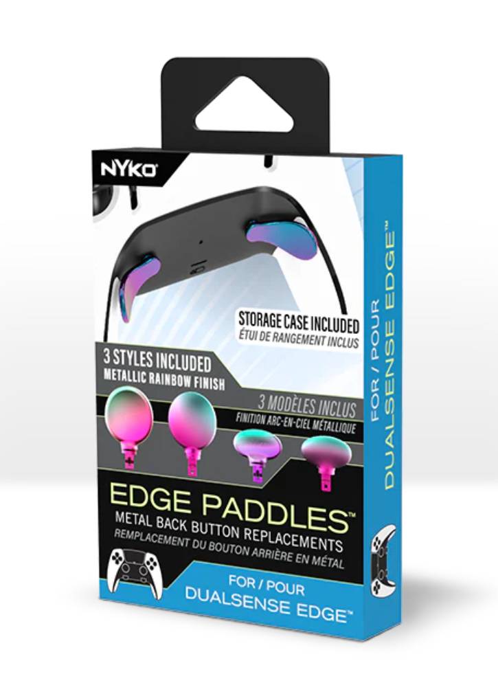 Nyko Edge Paddles Rainbow - Playstation 5