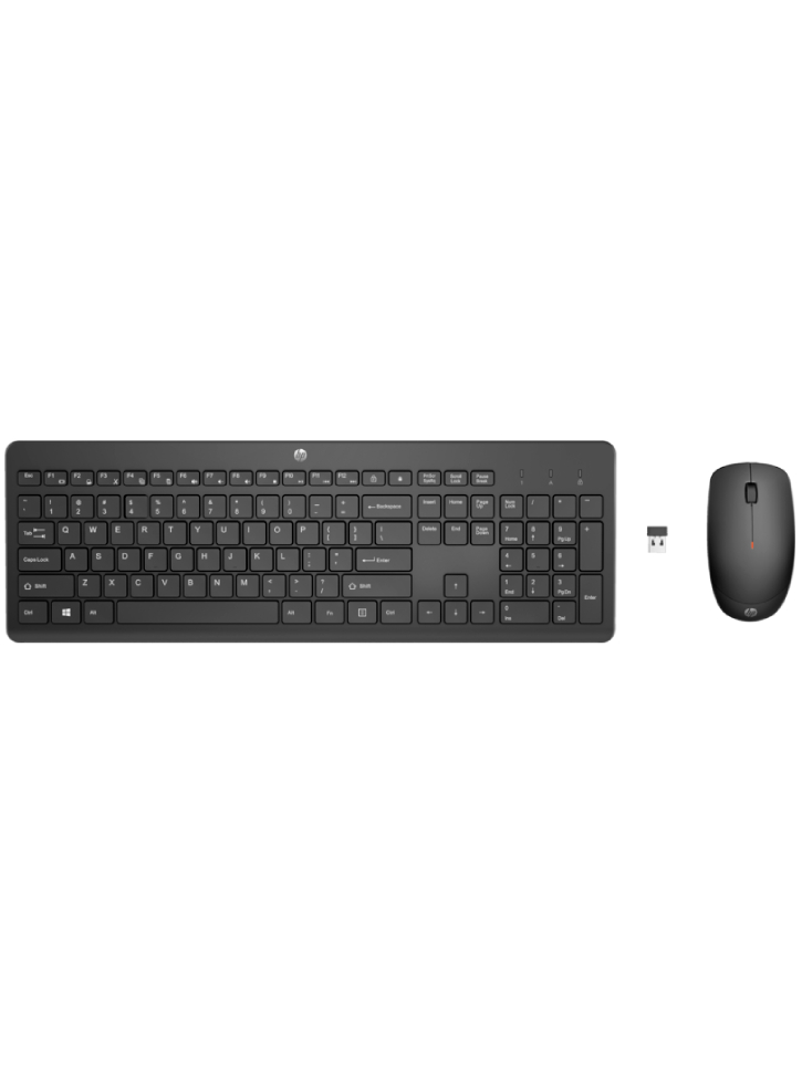 HP 230 Wireless Desktop Set Black Nordic - PC
