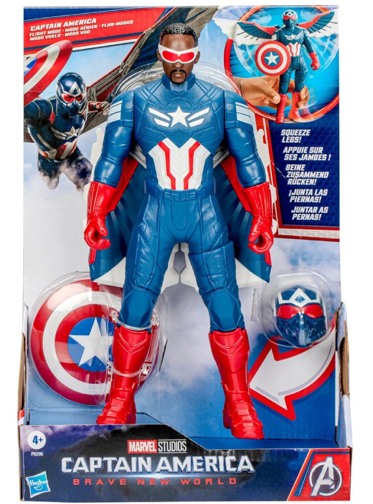 Fans Captain America Brave New World Captain America Feature Item (F9298)
