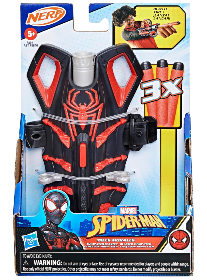 Spider-Man Nerf Innovation Miles Morales Thwip Tech Bler (F8971)