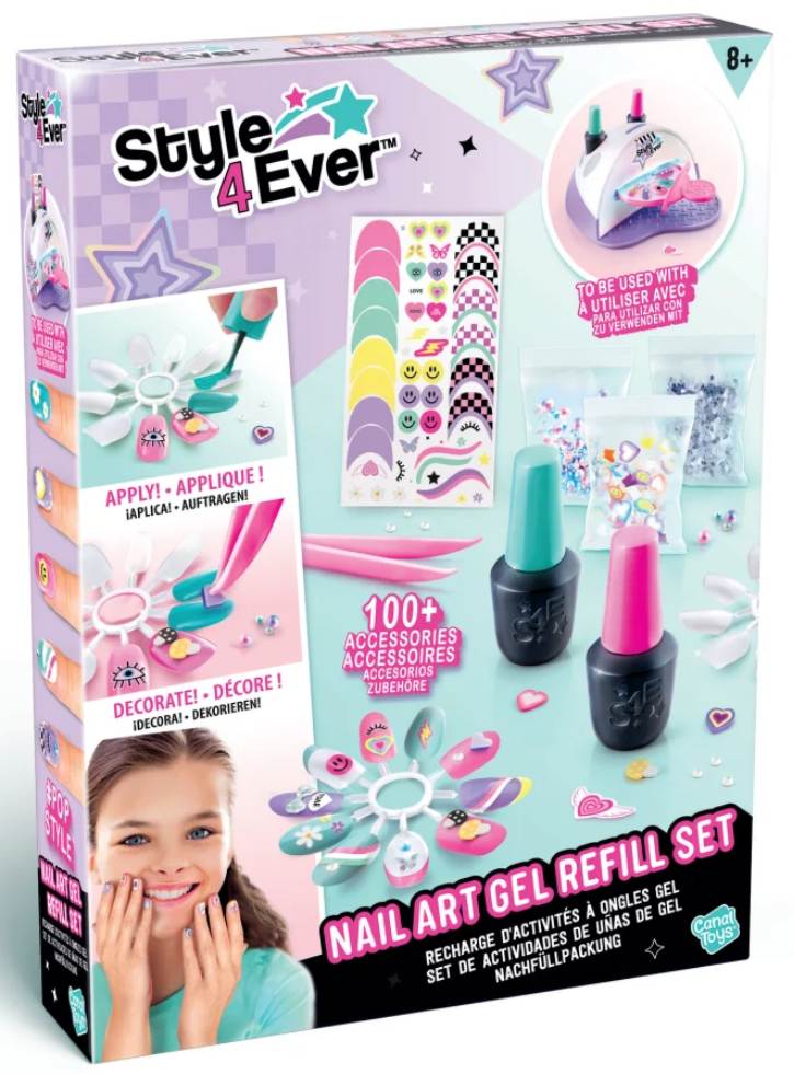 Style 4 Ever Nail Art Gel Refill Kit (324)